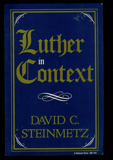 Cover of Luther in Context
