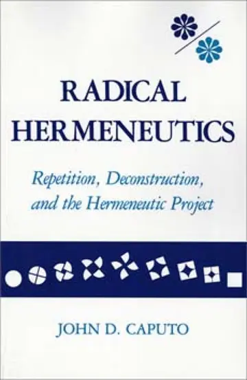 Cover of Radical Hermeneutics