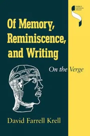 Cover of Of Memory, Reminiscence, and Writing