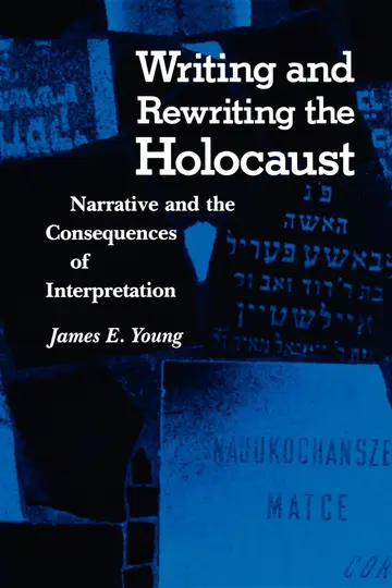 Cover of Writing Rewriting Holocaust