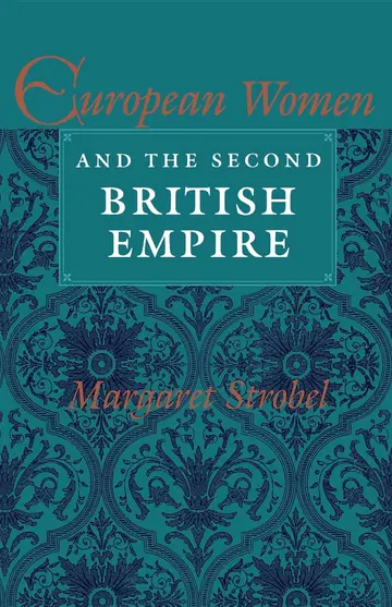 Cover of European Women and the Second British Empire