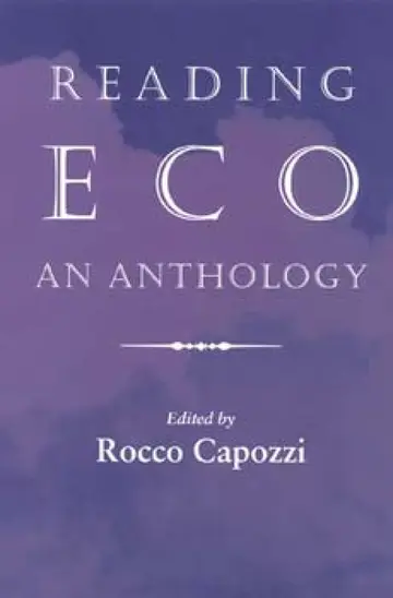 Cover of Reading Eco