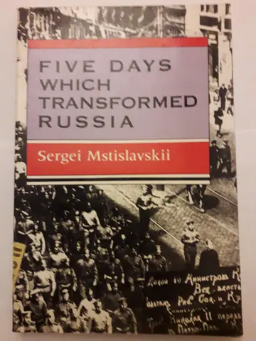 Cover of Five Days Which Transformed Russia