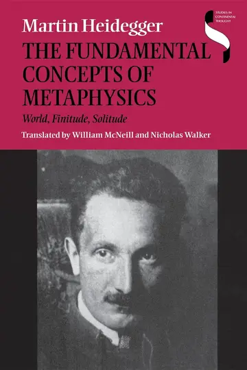 Cover of The Fundamental Concepts of Metaphysics