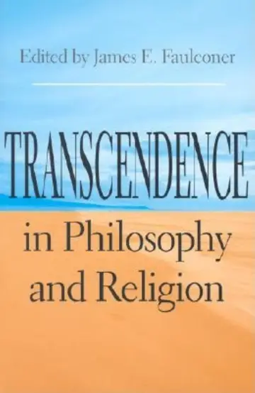 Cover of Transcendence in Philosophy and Religion