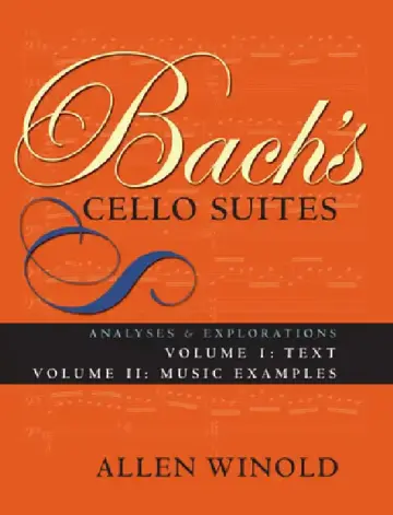 Cover of Bach's Cello Suites, Volumes 1 and 2