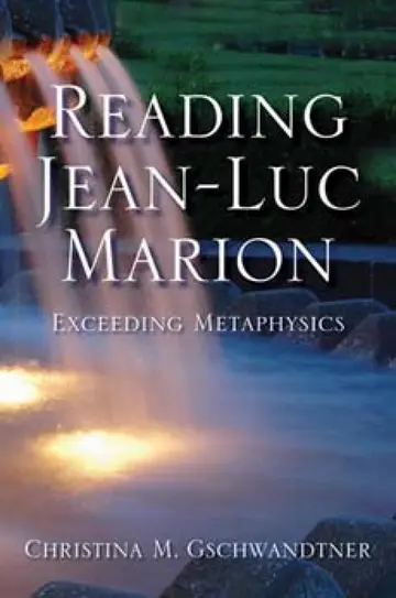 Cover of Reading Jean-Luc Marion