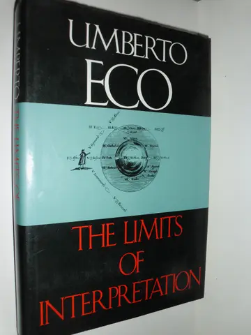 Cover of The Limits of Interpretation