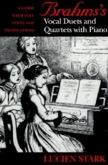 Cover of Brahms's Vocal Duets and Quartets with Piano