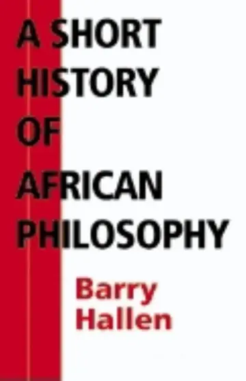 Cover of A Short History of African Philosophy