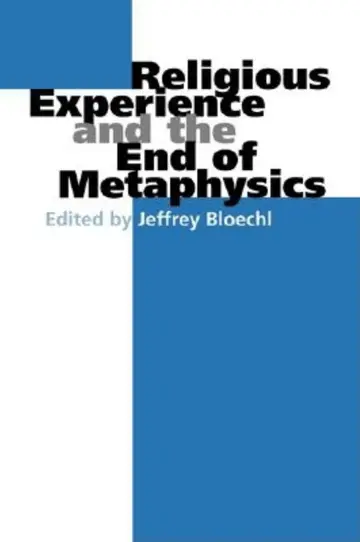 Cover of Religious Experience and the End of Metaphysics