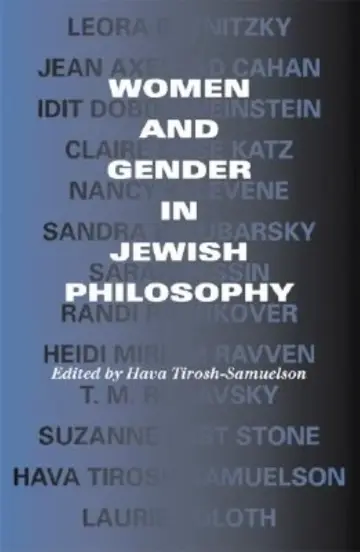 Cover of Women and Gender in Jewish Philosophy