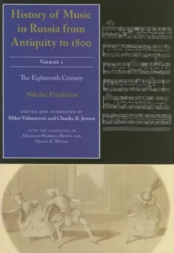 Cover of History of Music in Russia from Antiquity to 1800, Vol. 2
