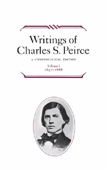 Cover of Writings of Charles S. Peirce