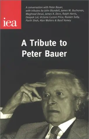 Cover of Tribute to Peter Bauer