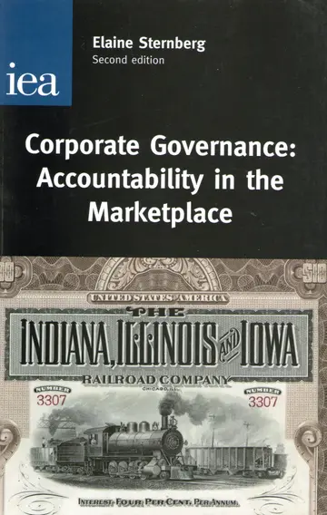 Cover of Corporate Governance