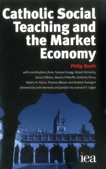 Cover of Catholic Social Teaching and the Market Economy