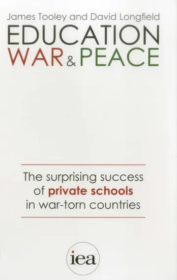 Cover of Education, War and Peace