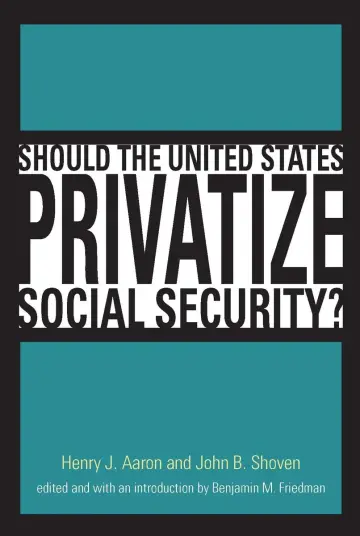 Cover of Should the United States Privatize Social Security?