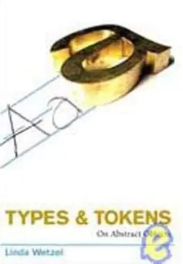 Cover of Types and Tokens