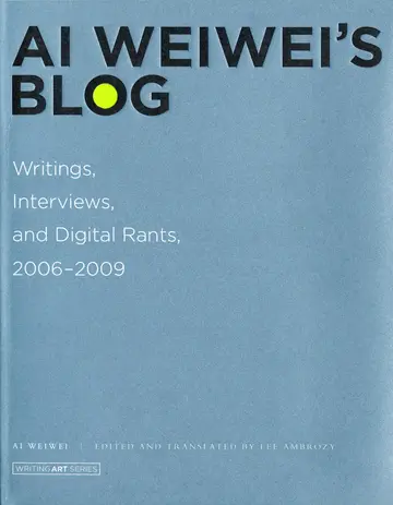 Cover of Ai Weiwei's Blog