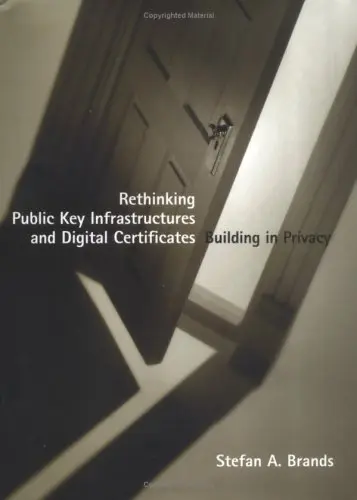 Cover of Rethinking Public Key Infrastructures and Digita – Building in Privacy