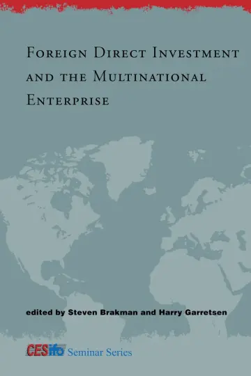 Cover of Foreign Direct Investment and the Multinational Enterprise