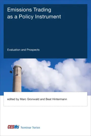 Cover of Emissions Trading as a Policy Instrument
