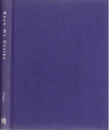 Cover of Read My Desire – Lacan Against the Historicists