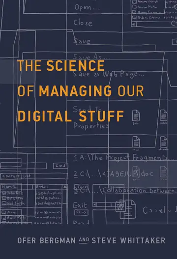 Cover of Science of Managing Our Digital Stuff