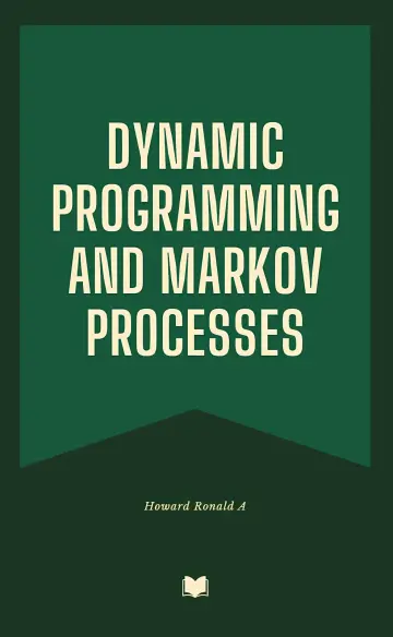 Cover of Dynamic Programming and Markov Processes