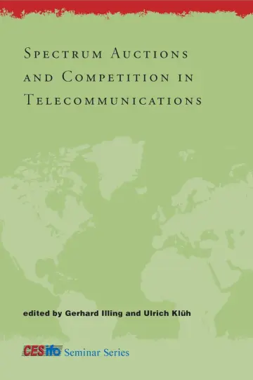 Cover of Spectrum Auctions and Competition in Telecommunications