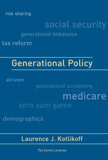 Cover of Generational Policy