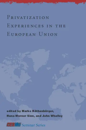 Cover of Privatization Experiences in the European Union