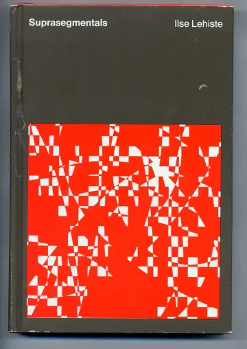 Cover of Suprasegmentals