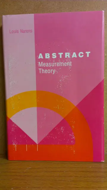 Cover of Abstract Measurement Theory