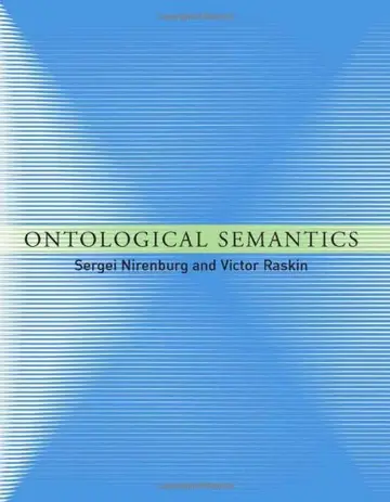 Cover of Ontological Semantics