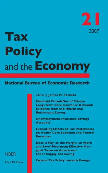 Cover of Tax Policy and the Economy V21