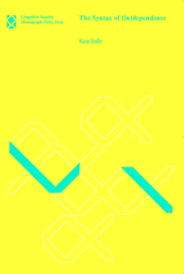 Cover of The Syntax of (In)Dependence