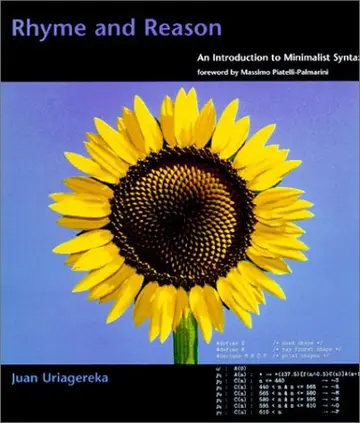 Cover of Rhyme & Reason – An Introduction to Minimalist Syntax