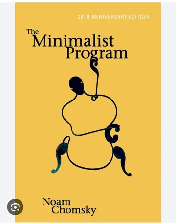 Cover of The minimalist program