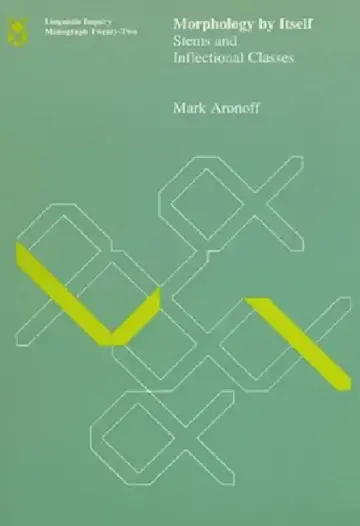 Cover of Morphology by Itself