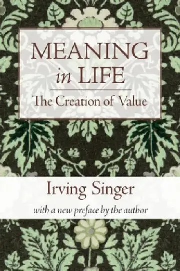 Cover of Meaning in Life, Volume 1