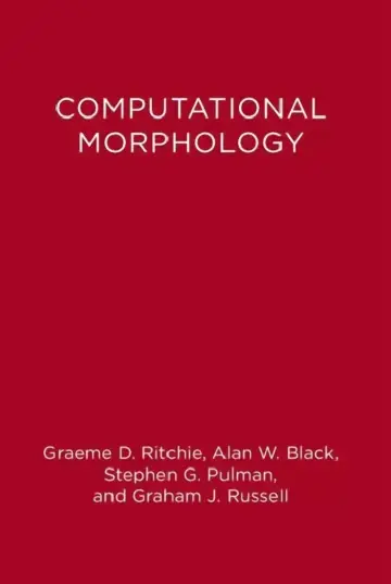 Cover of Computational Morphology