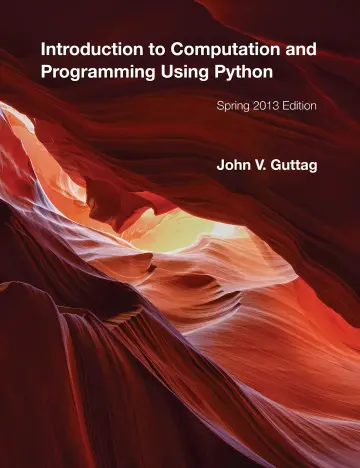 Cover of Introduction to Computation and Programming Using Python