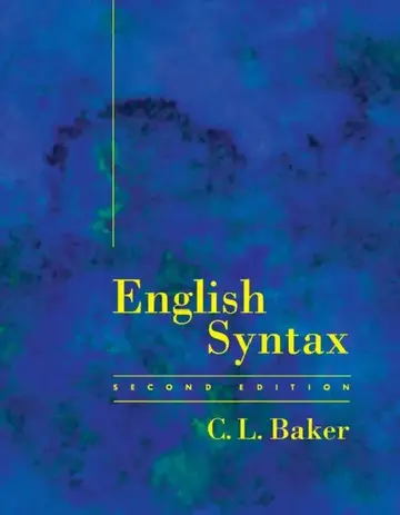 Cover of English Syntax, Second Edition