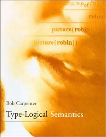Cover of Type-Logical Semantics