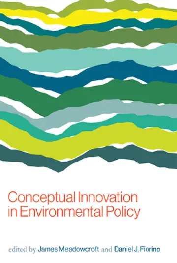 Cover of Conceptual Innovation in Environmental Policy