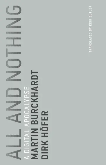 Cover of All and Nothing