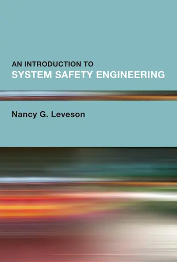Cover of An Introduction to System Safety Engineering